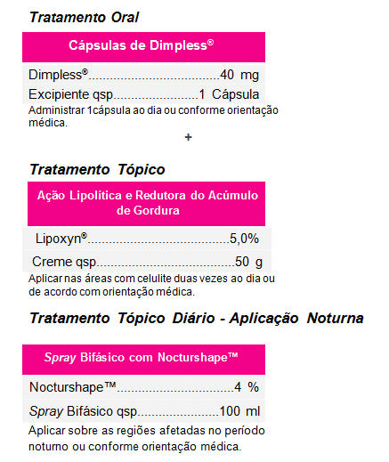 tratamento oral para celulite
