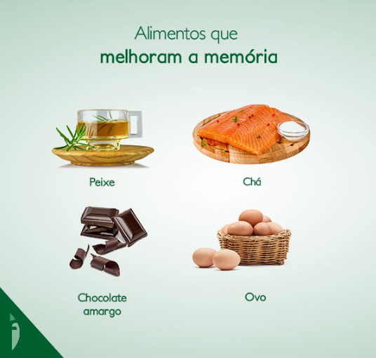 Alimentos que melhoram a memória