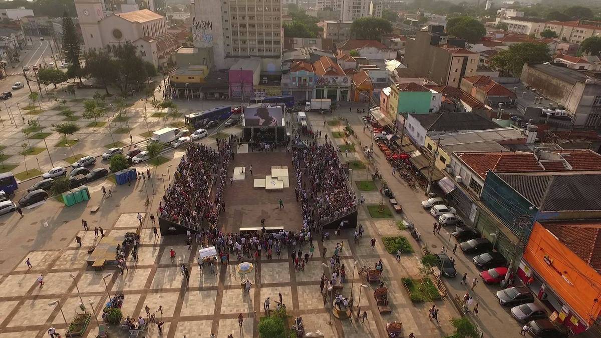 Evento no Largo do Batata