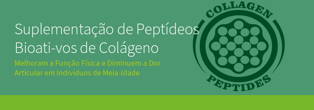 Suplementação de Peptídeos Bioativos de Colágeno